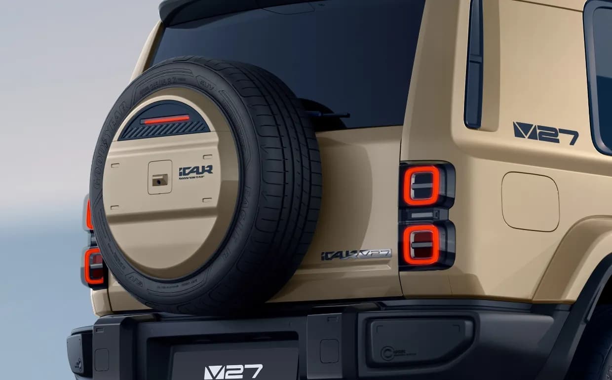 Icaur V27 REEV Spare tire